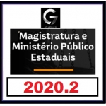 G7 Jurídico - Magistratura Estadual e MP (G7 2020.2) Juiz Estadual e Promotor